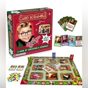 A Christmas Story Card Scramble Board Game